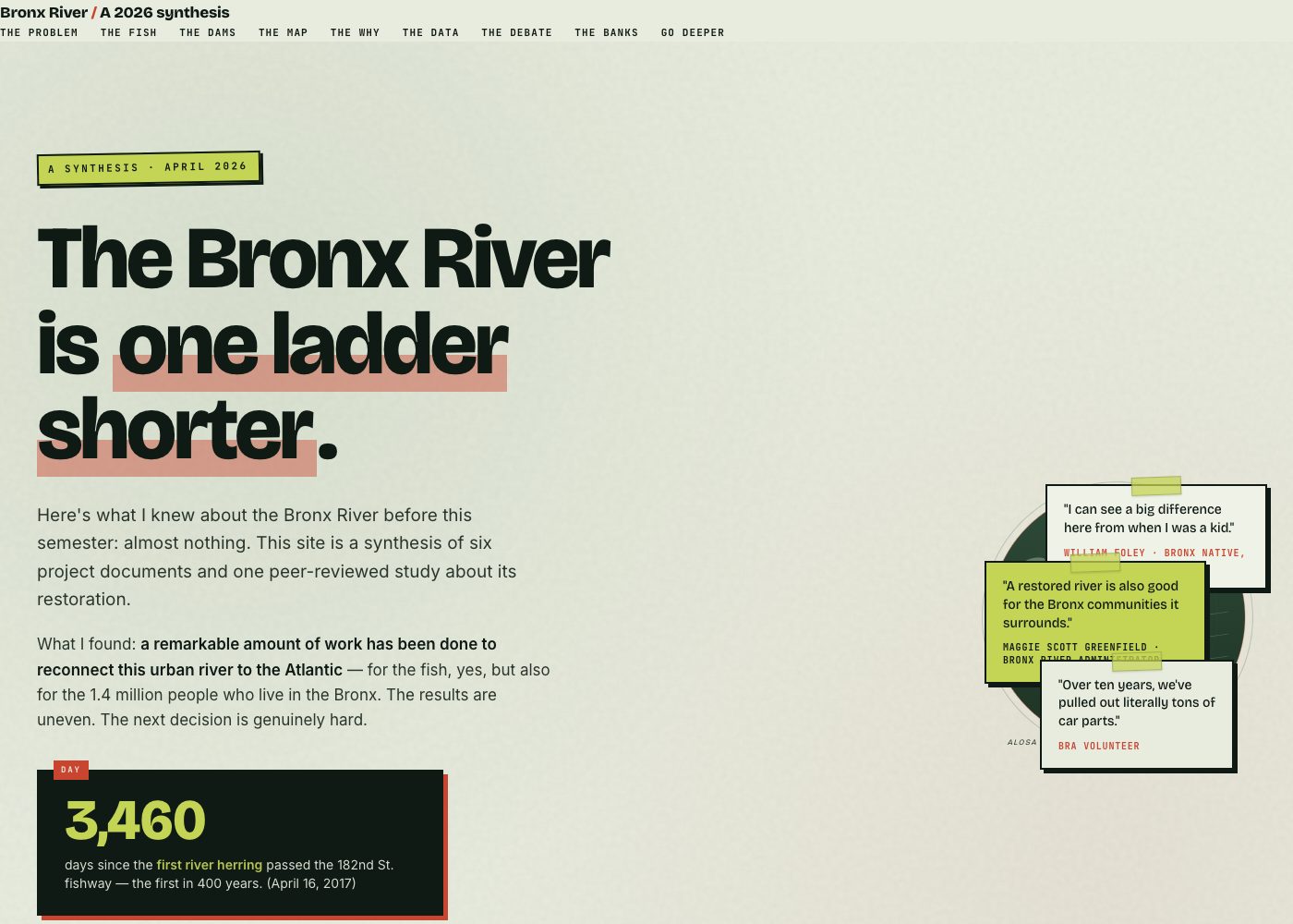 The Bronx River: A Story of Return